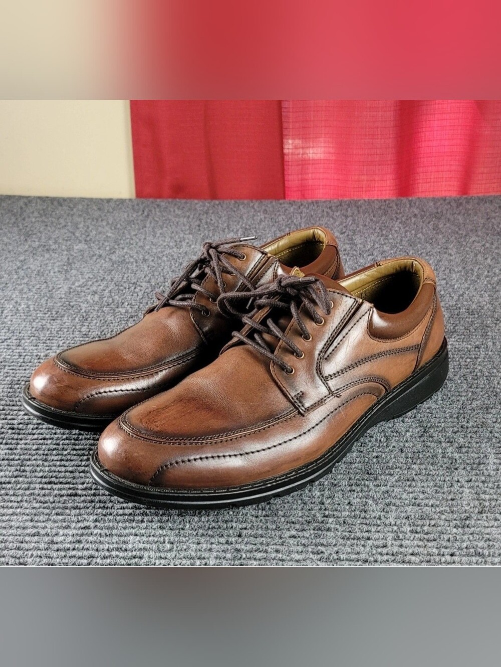 Barker in Dark Tan by Dockers Footwear Mens 13M Dress Shoes Casual